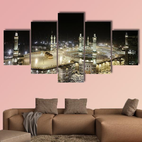 Full View Of Mekah Nature Canvas Wall Art