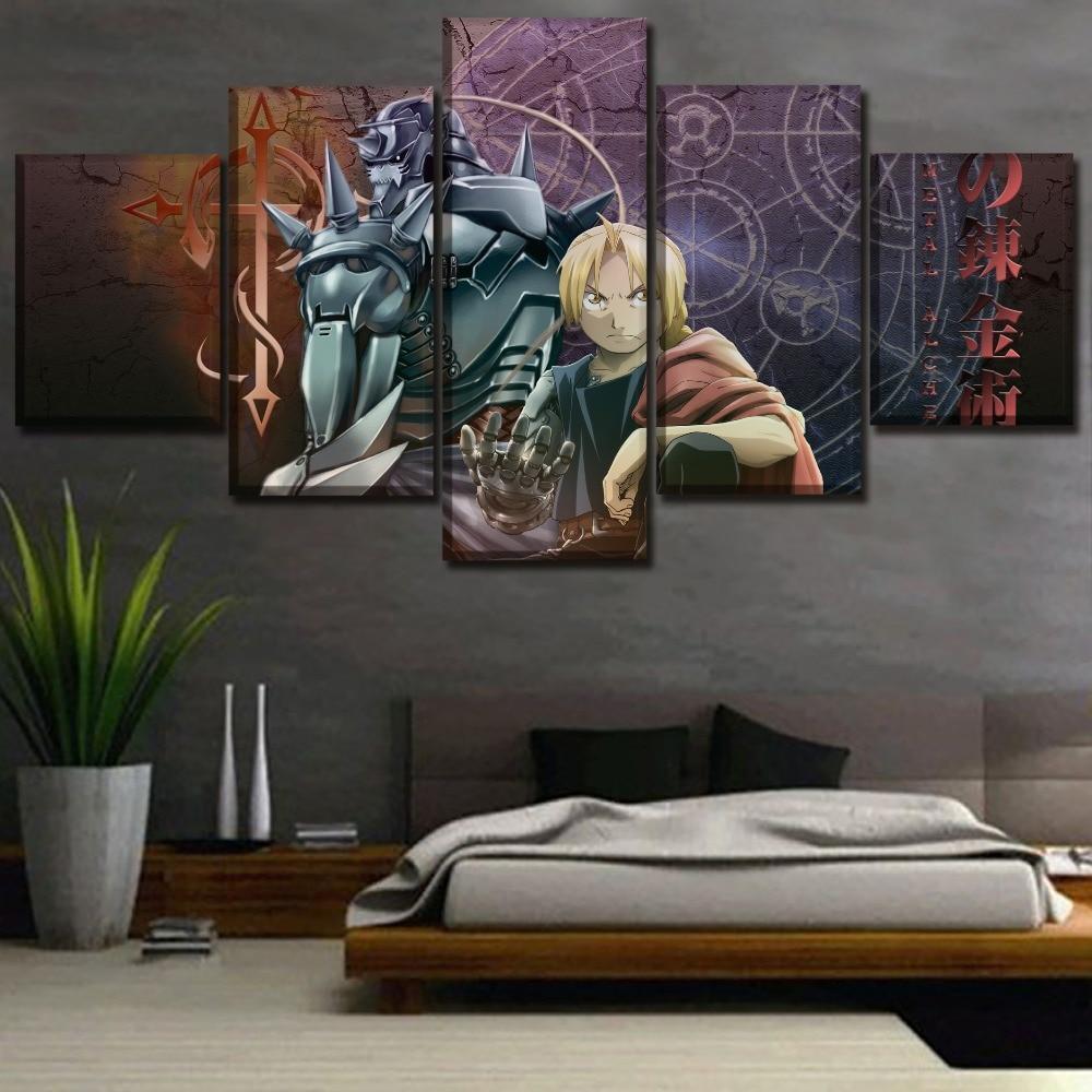 Fullmetal Alchemist 1 Anime Canvas Wall Art
