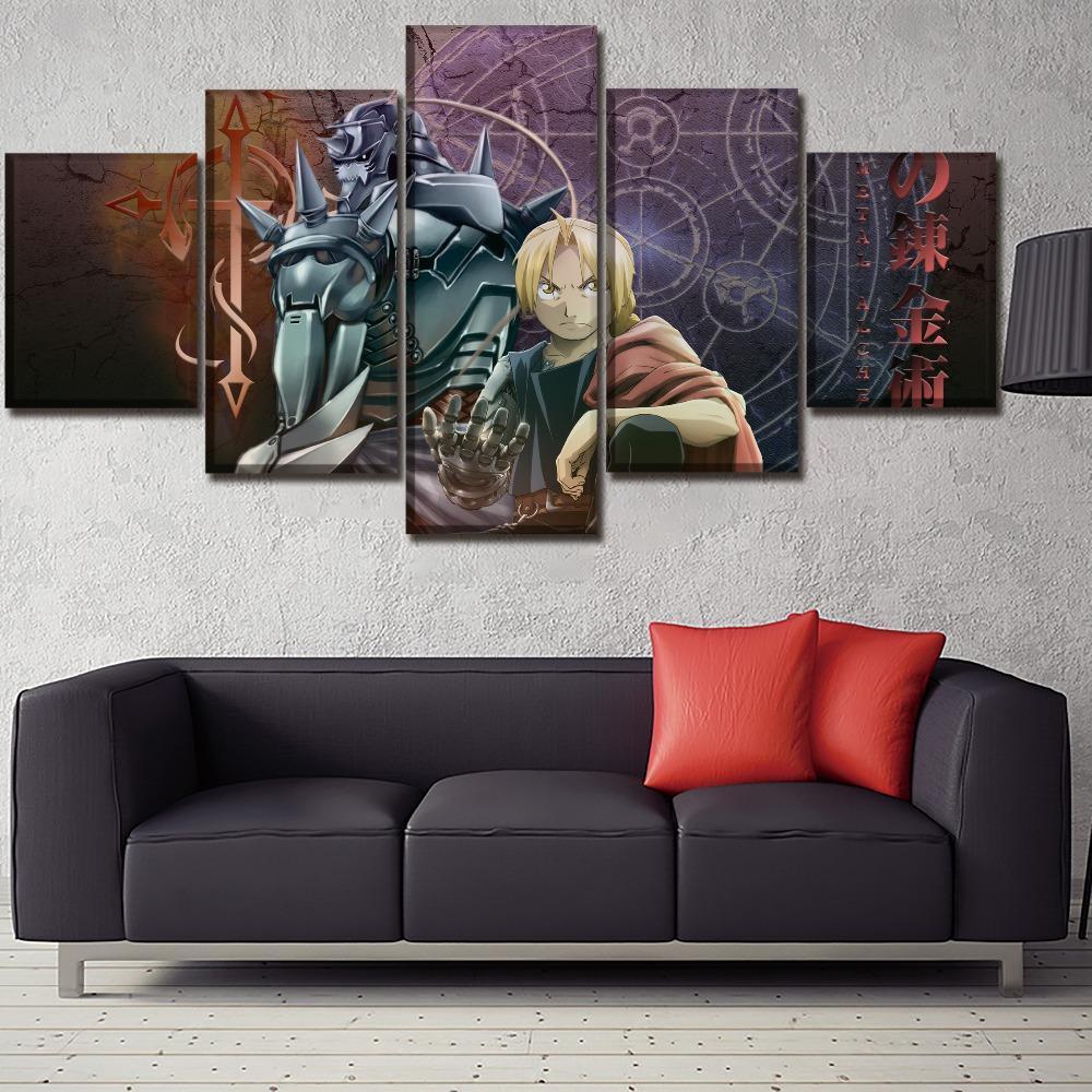 Fullmetal Alchemist 1 Anime Canvas Wall Art