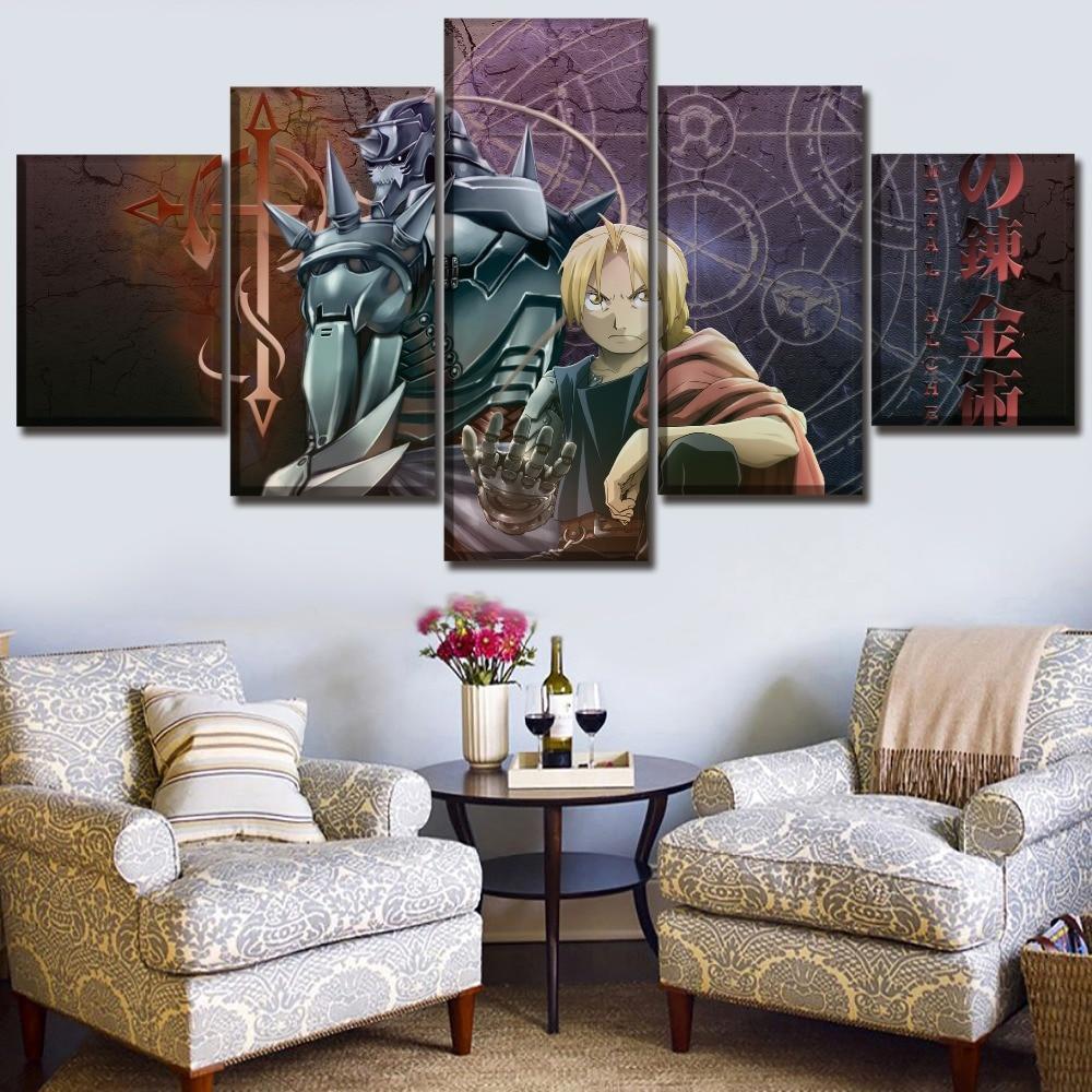 Fullmetal Alchemist 1 Anime Canvas Wall Art