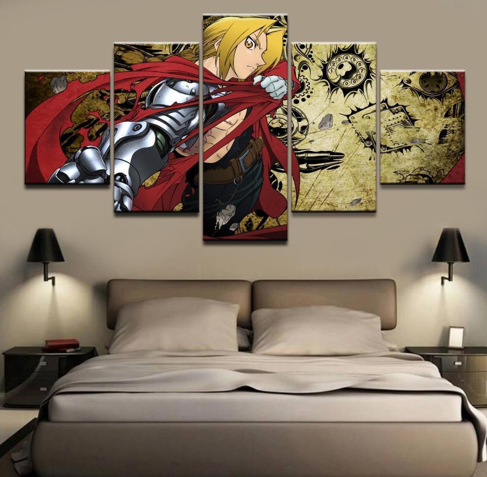 Fullmetal Alchemist 10 Anime Canvas Wall Art