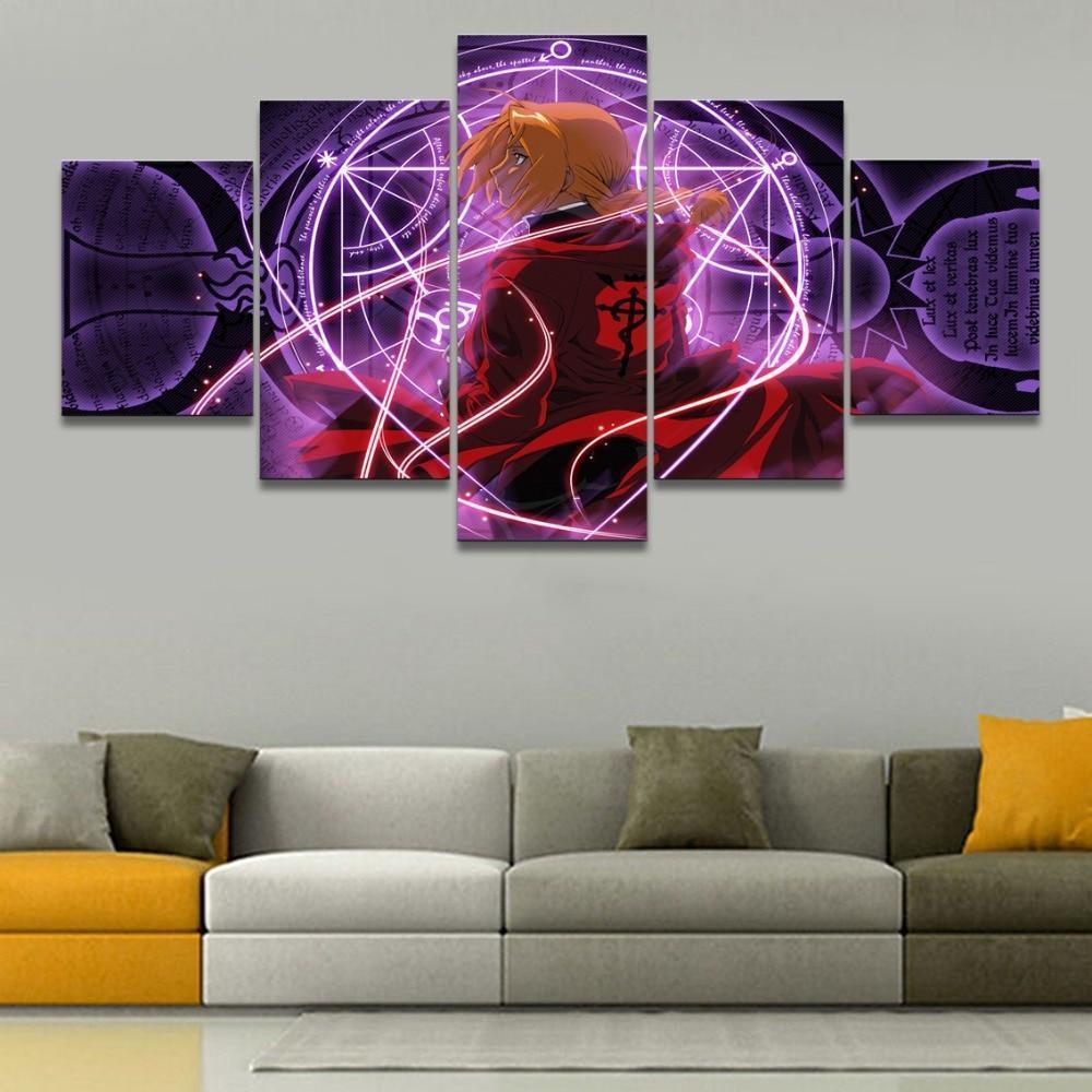 Fullmetal Alchemist 12 Anime Canvas Wall Art