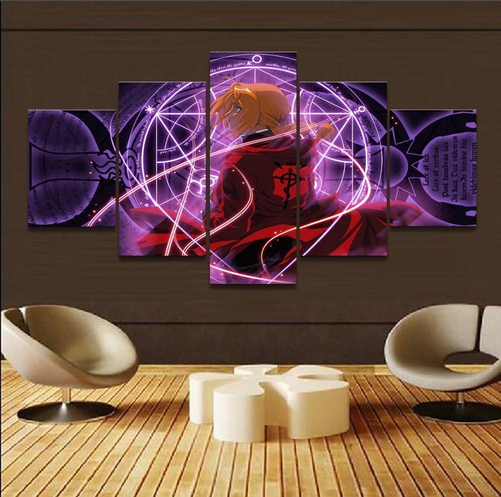 Fullmetal Alchemist 12 Anime Canvas Wall Art