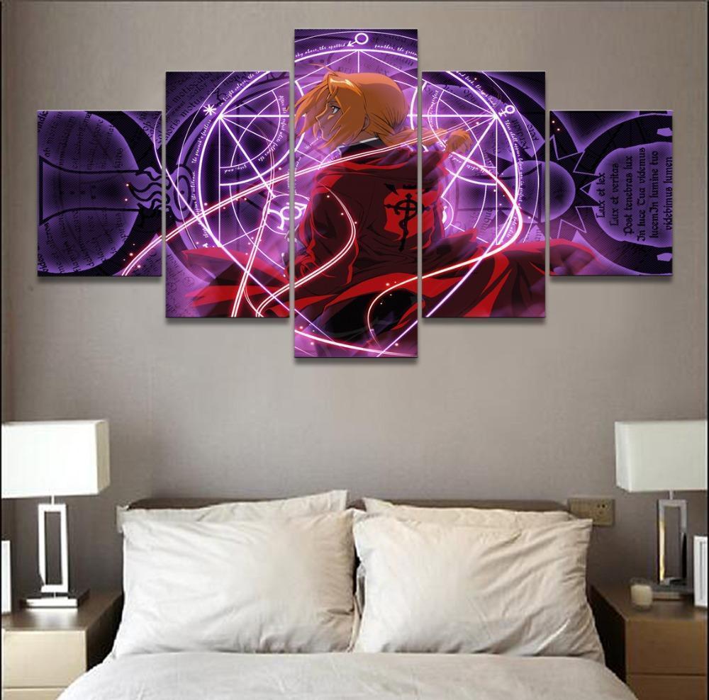Fullmetal Alchemist 12 Anime Canvas Wall Art