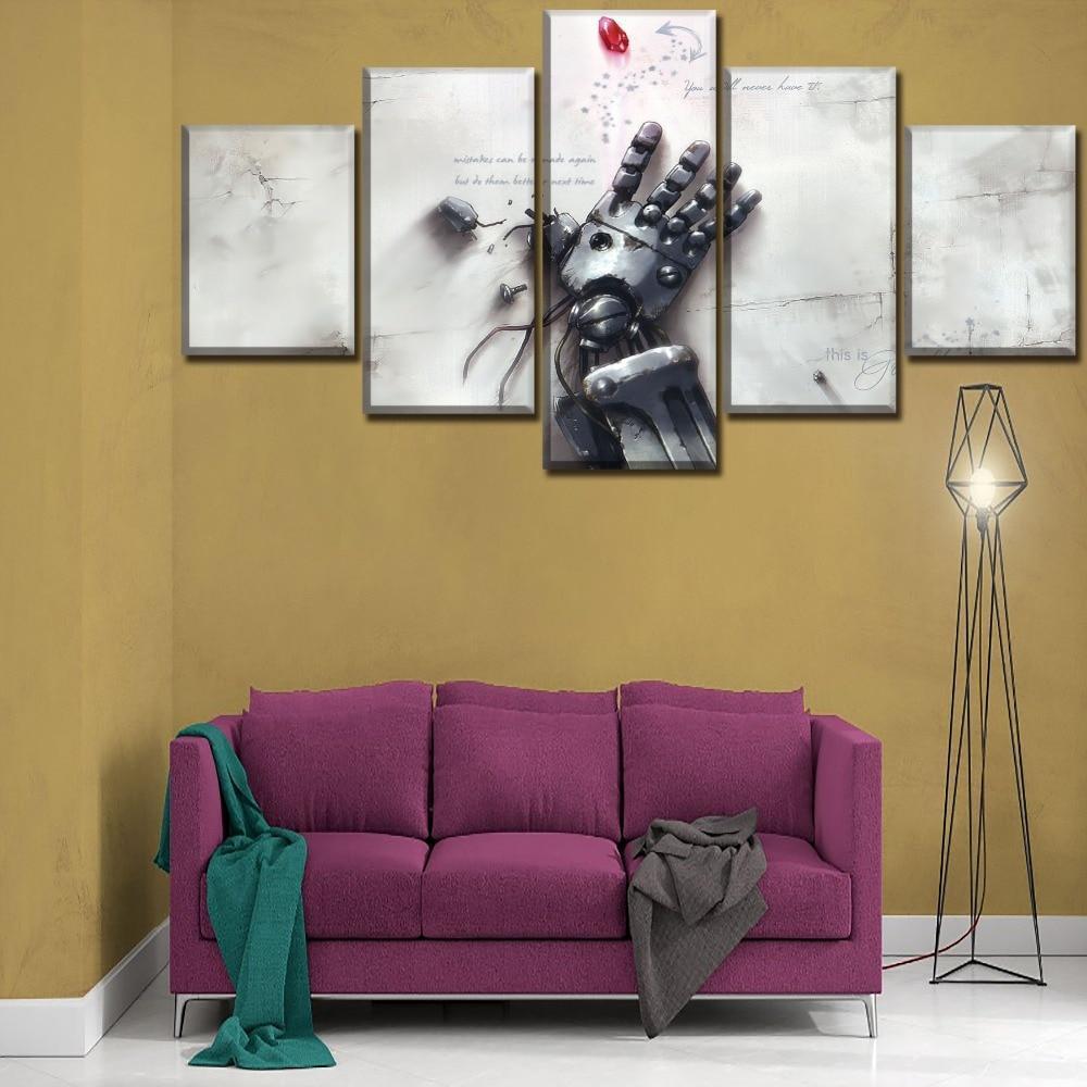 Fullmetal Alchemist 3 Anime Canvas Wall Art