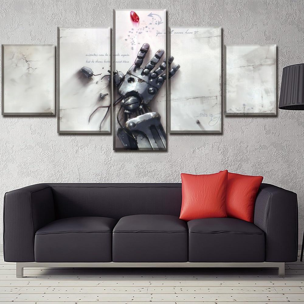 Fullmetal Alchemist 3 Anime Canvas Wall Art