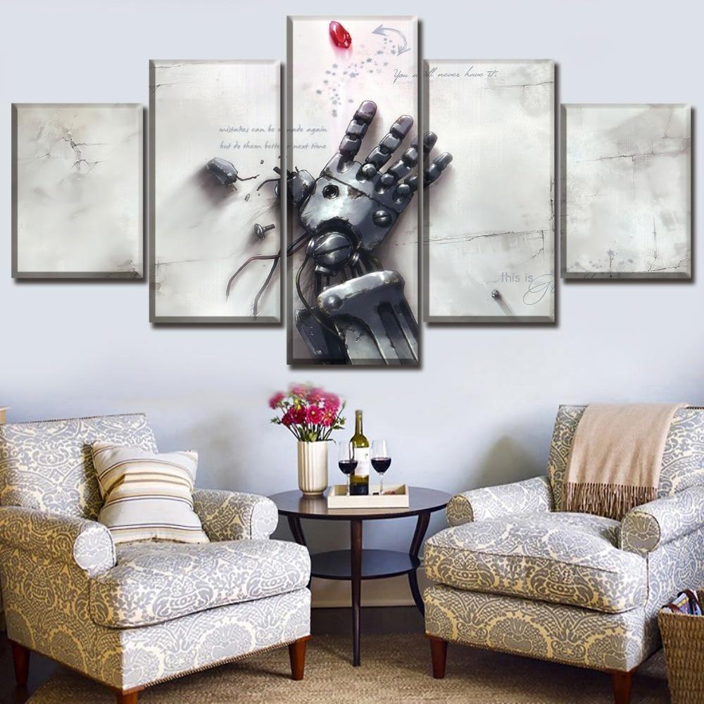Fullmetal Alchemist 3 Anime Canvas Wall Art