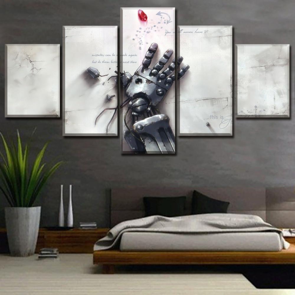 Fullmetal Alchemist 3 Anime Canvas Wall Art