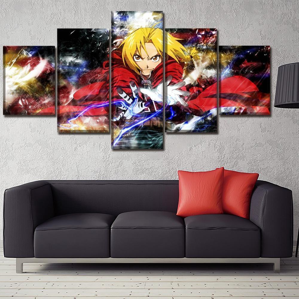 Fullmetal Alchemist 6 Anime Canvas Wall Art