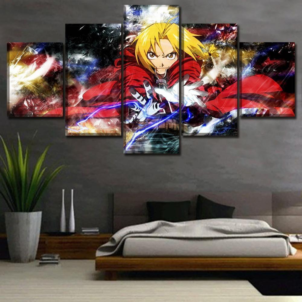 Fullmetal Alchemist 6 Anime Canvas Wall Art