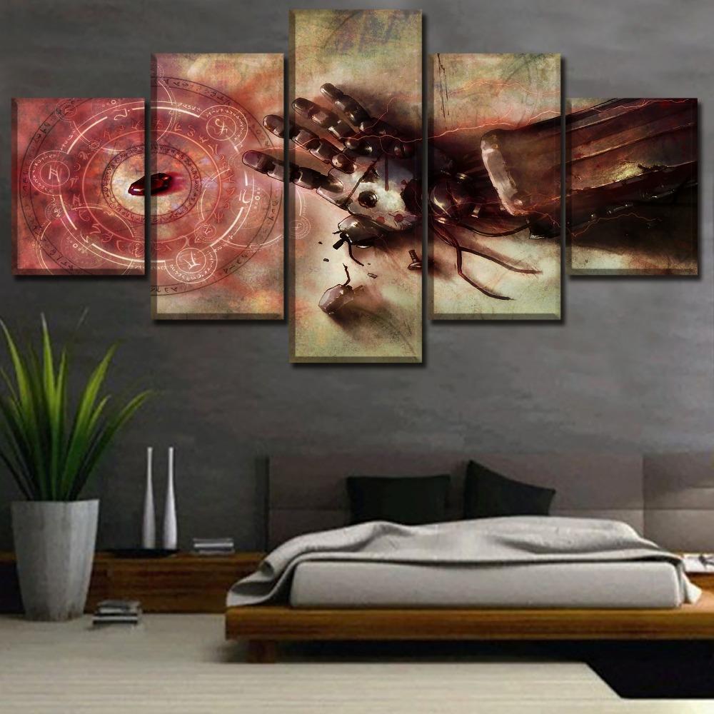 Fullmetal Alchemist 7 Anime Canvas Wall Art