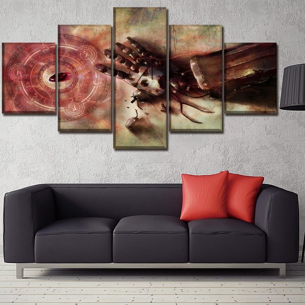 Fullmetal Alchemist 7 Anime Canvas Wall Art