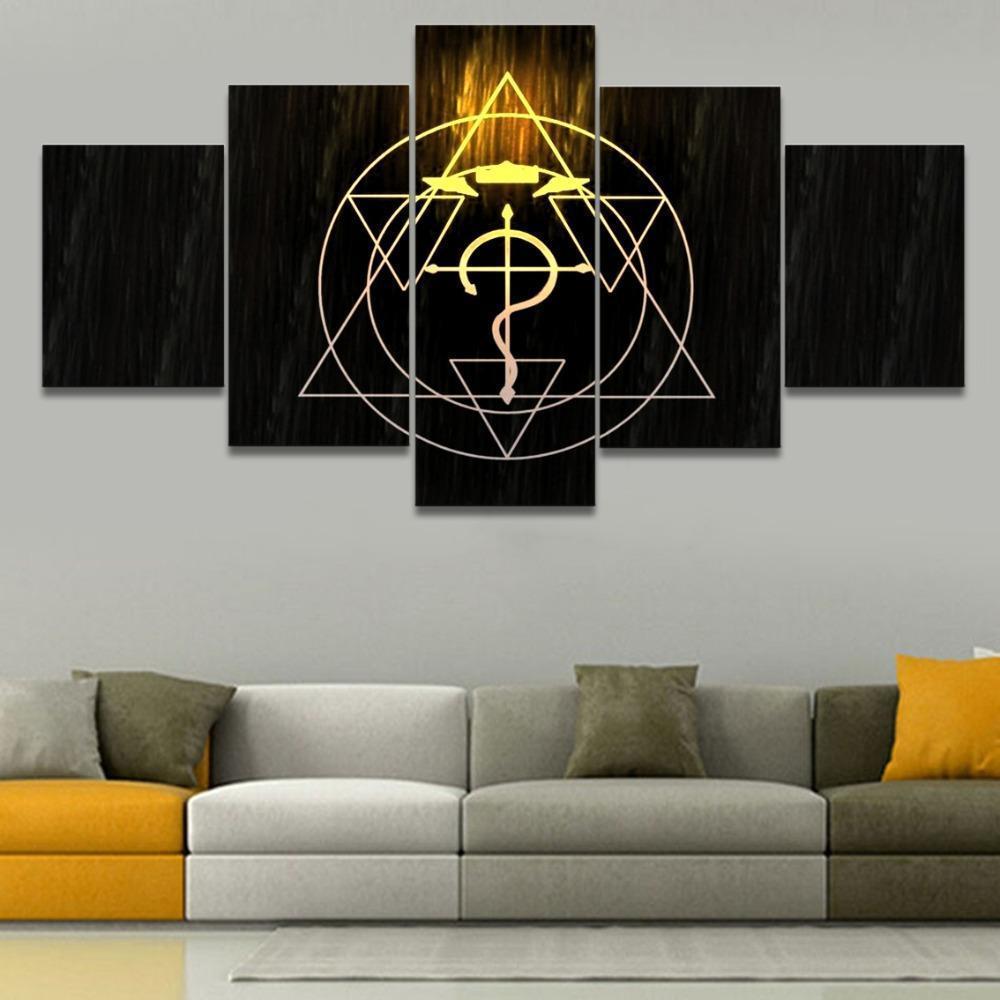 Fullmetal Alchemist 8 Anime Canvas Wall Art