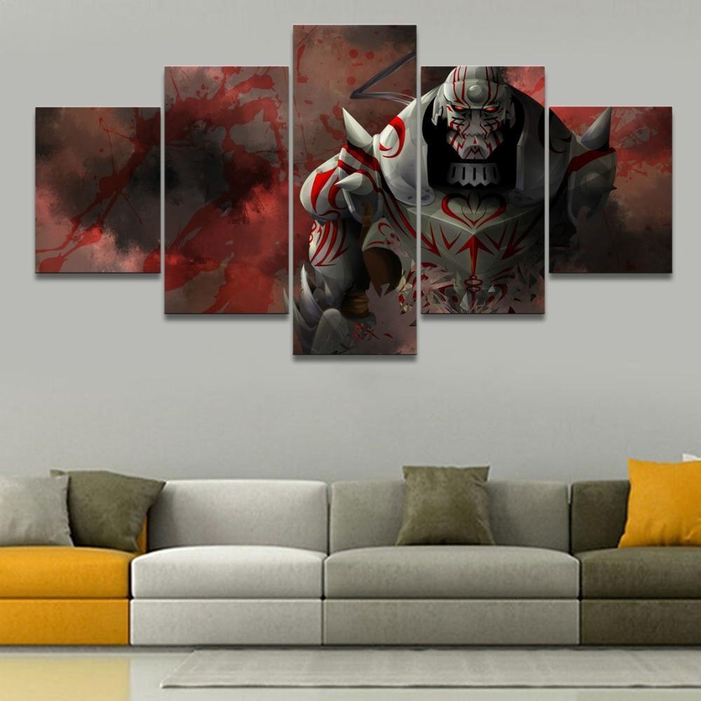 Fullmetal Alchemist 9 Anime Canvas Wall Art