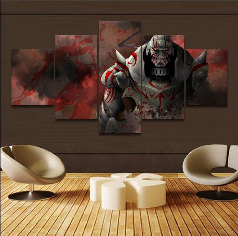 Fullmetal Alchemist 9 Anime Canvas Wall Art