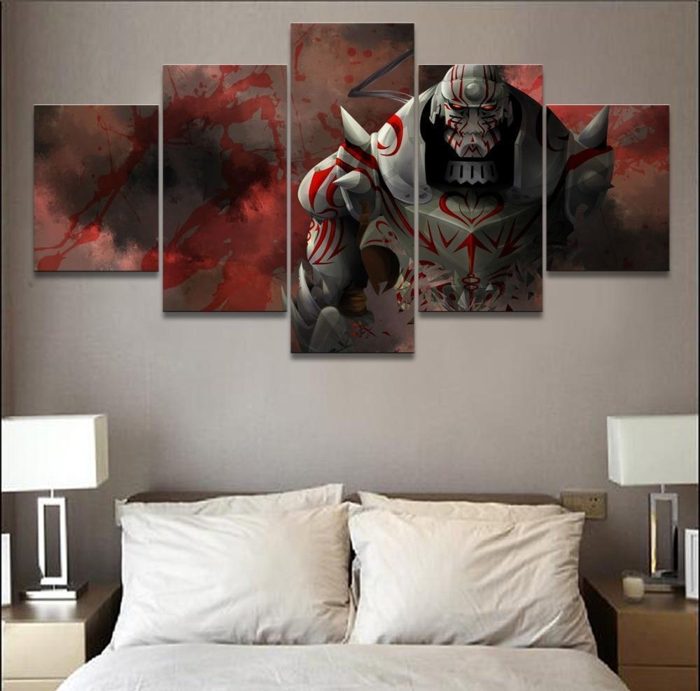 Fullmetal Alchemist 9 Anime Canvas Wall Art