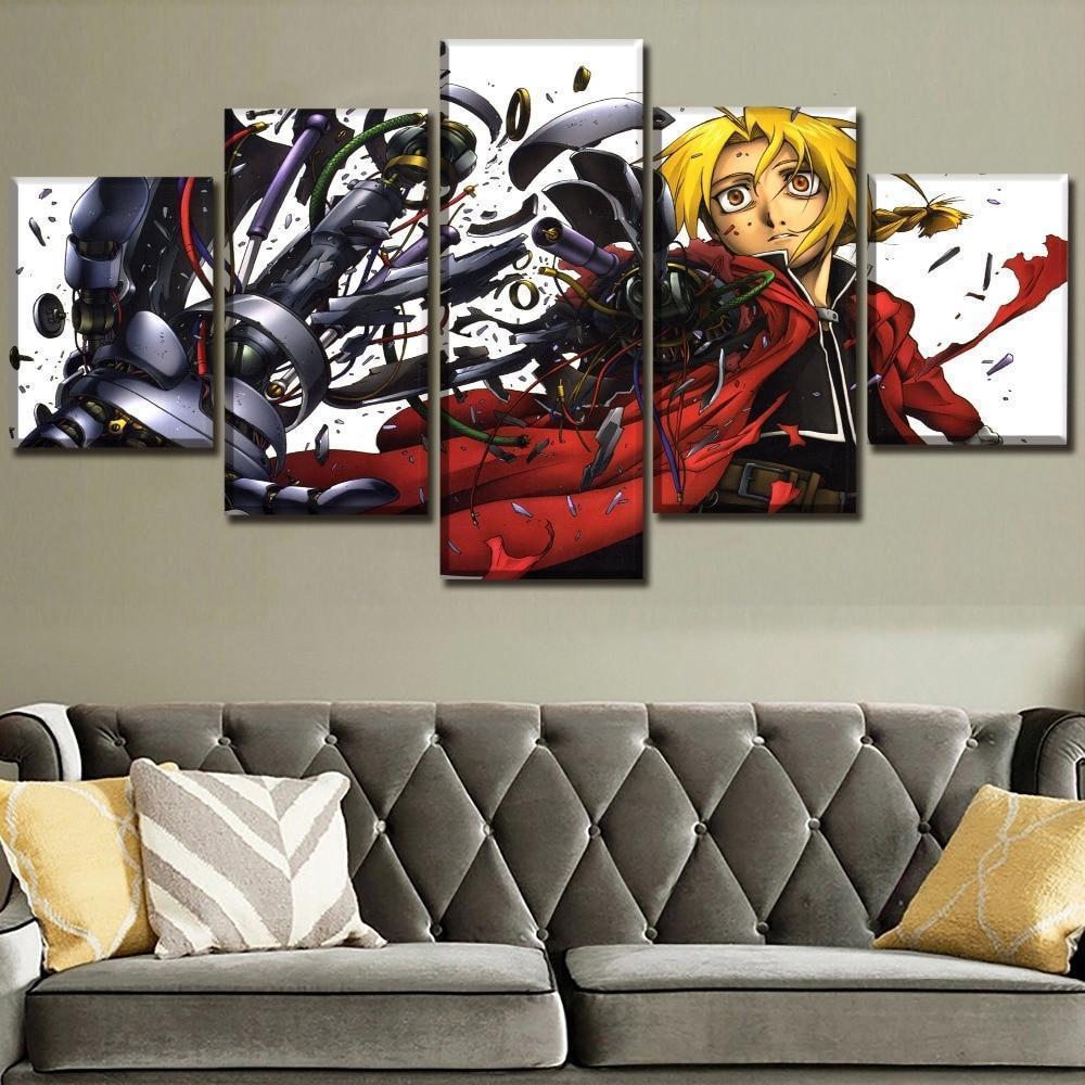 Fullmetal Alchemist Anime Canvas Wall Art