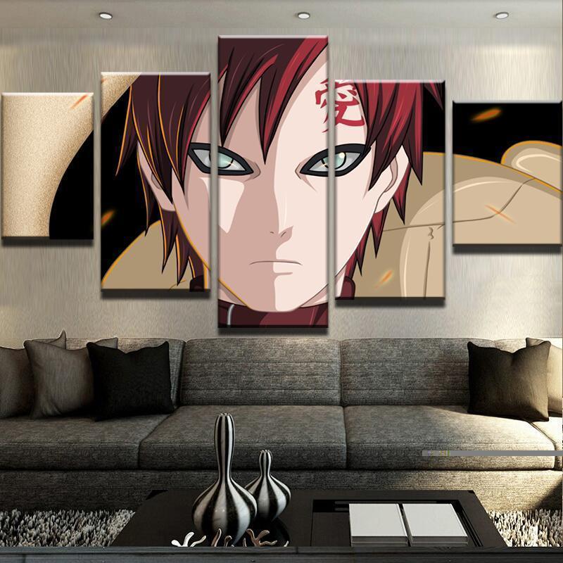 Gaara Anime Canvas Wall Art