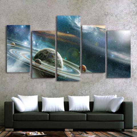 Galaxy Space Space Canvas Wall Art