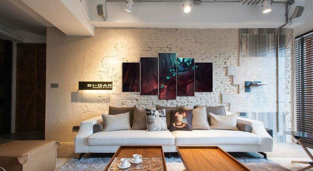 LOL League Of Legends Galio 2 Gaming Canvas Wall Art