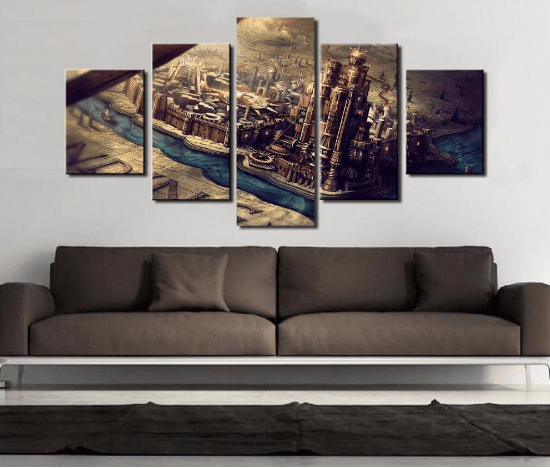 Game Of Thrones City Movie Canvas Wall Art