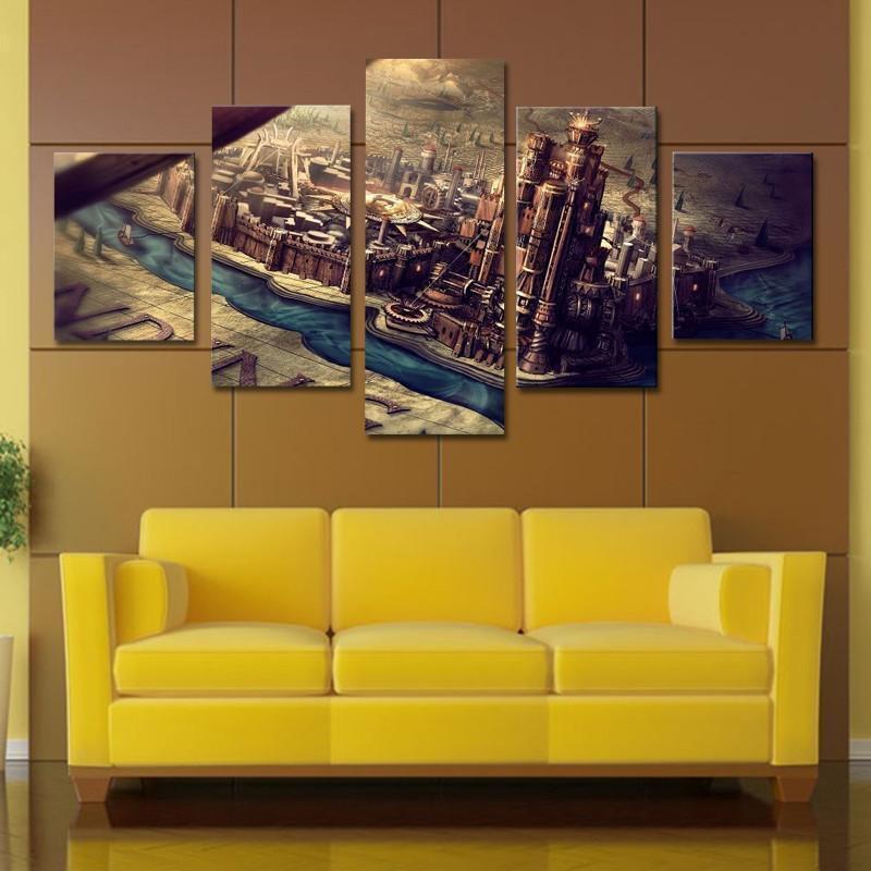Game Of Thrones Opening Movie Canvas Wall Art
