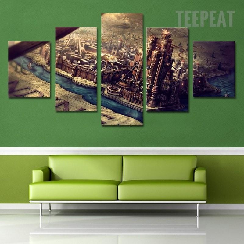 Game Of Thrones Opening Movie Canvas Wall Art