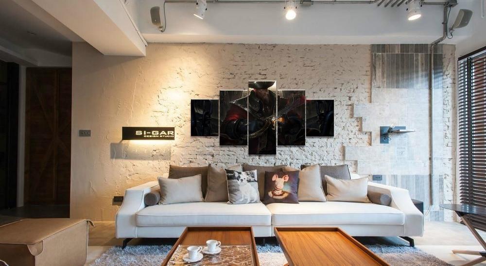 LOL League Of Legends Gangplank Gaming Canvas Wall Art
