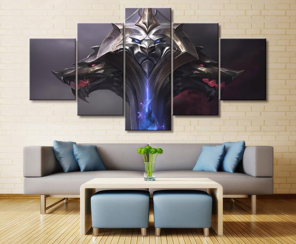 LOL League Of Legends Garen/Noxus Gaming Canvas Wall Art