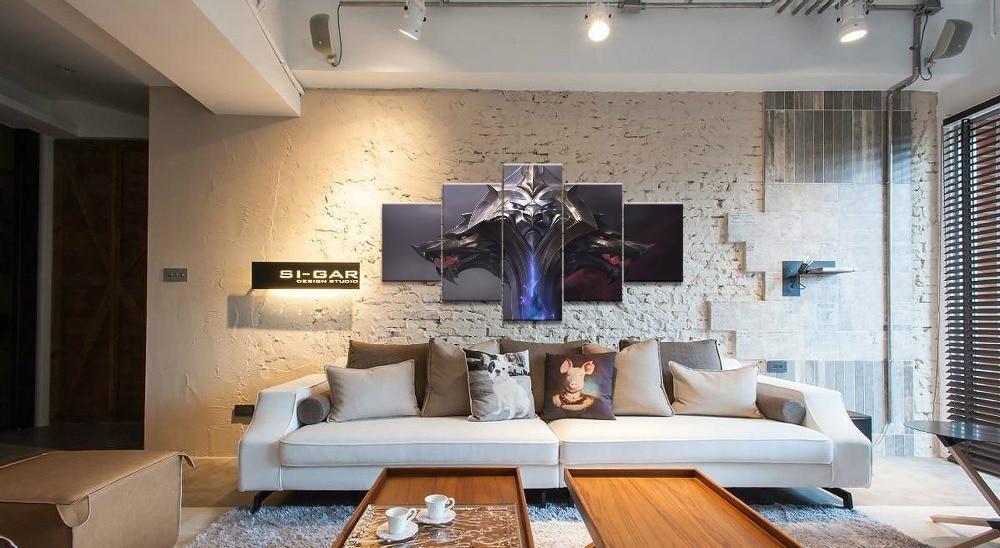 LOL League Of Legends Garen/Noxus Gaming Canvas Wall Art