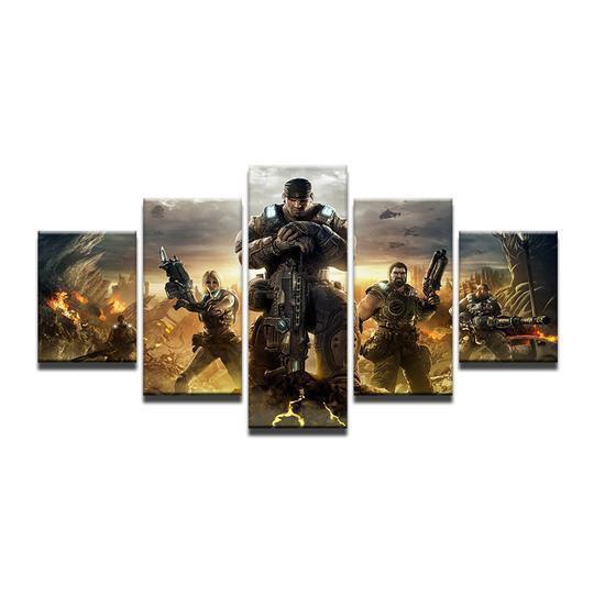 Gears of War 4 Gaming Canvas Wall Art