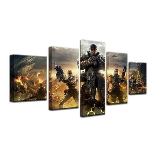 Gears of War 4 Gaming Canvas Wall Art