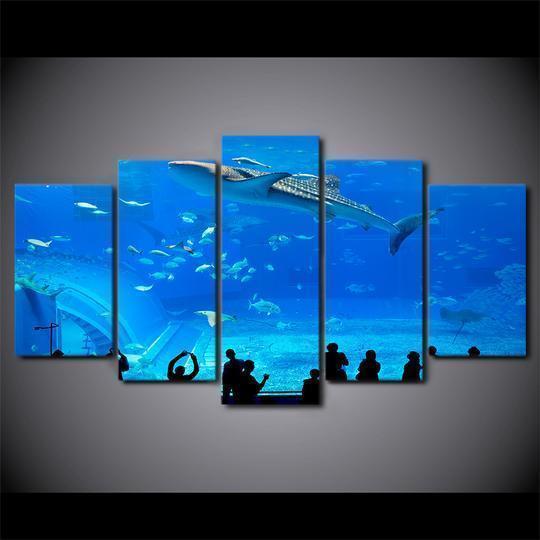 Georgia Aquarium Whale Shark Ocean Canvas Wall Art