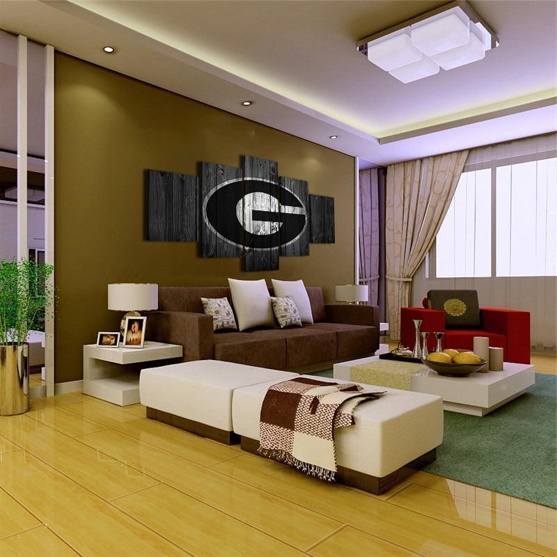 Georgia Bulldogs College  Football Canvas Wall Art