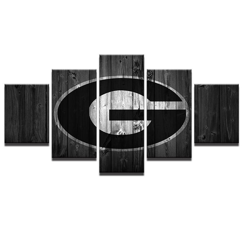 Georgia Bulldogs College  Football Canvas Wall Art