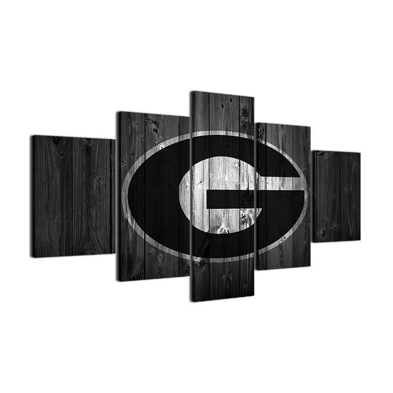 Georgia Bulldogs College  Football Canvas Wall Art