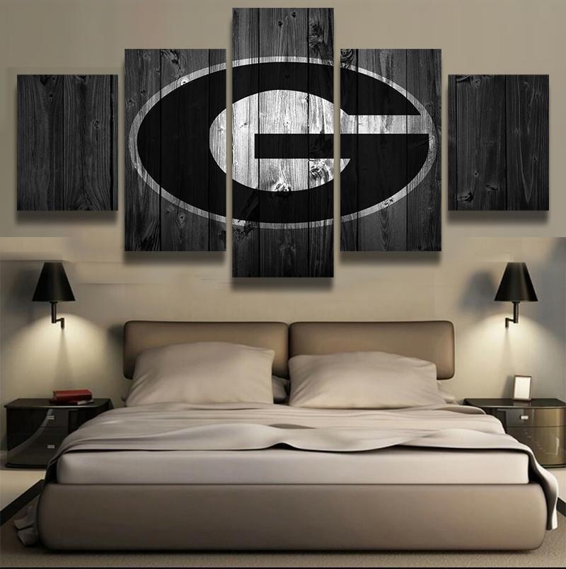 Georgia Bulldogs College Football Sport Canvas Wall Art