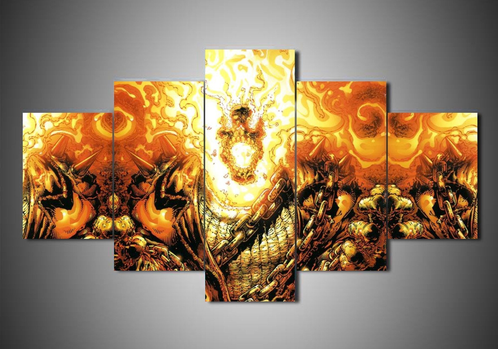 Ghost Rider 1 Marvel Canvas Wall Art