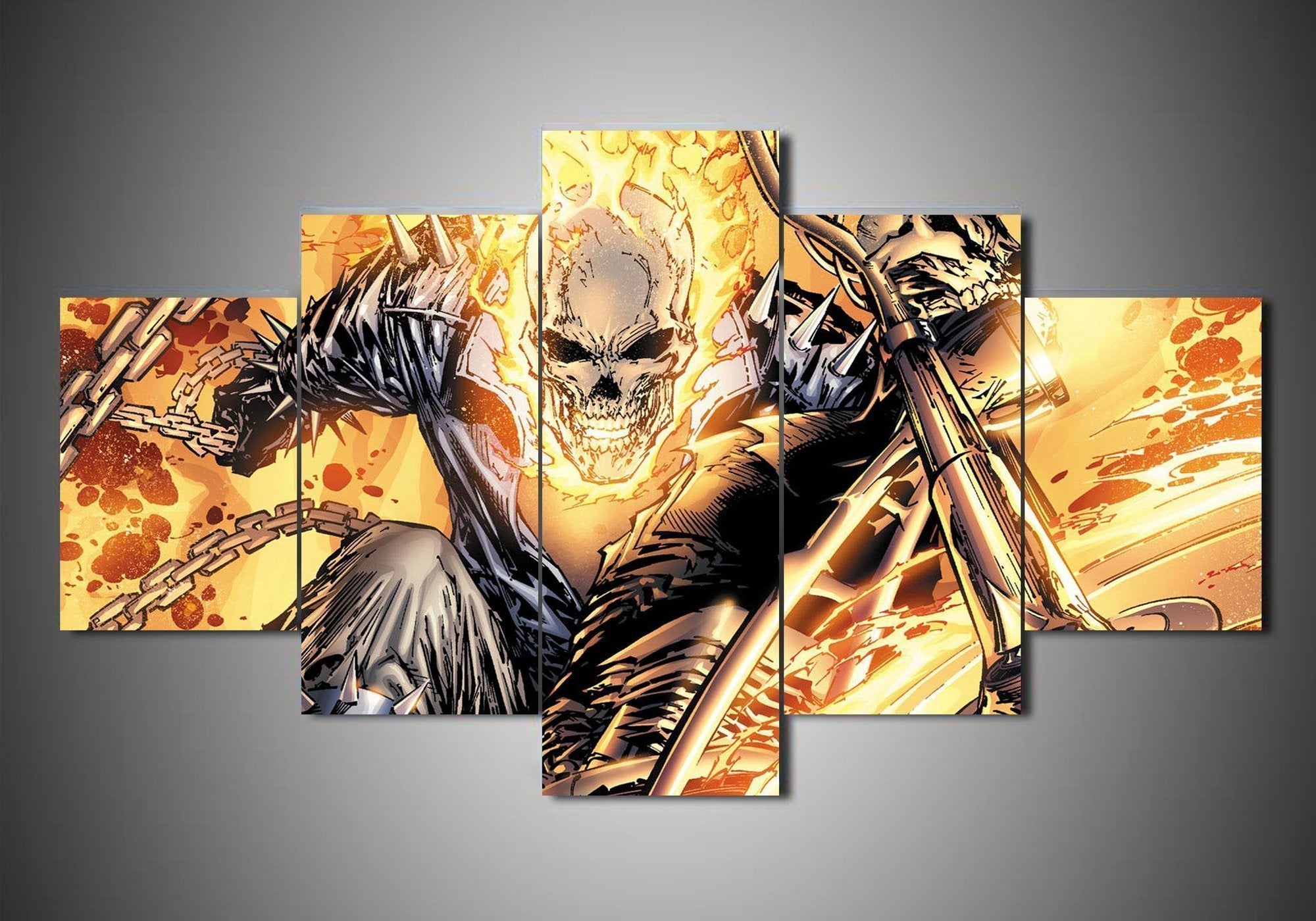 Ghost Rider 2 Marvel Canvas Wall Art