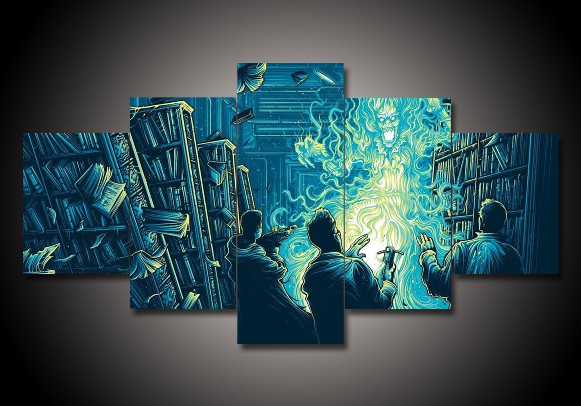 Ghostbuster 2 Movie Canvas Wall Art