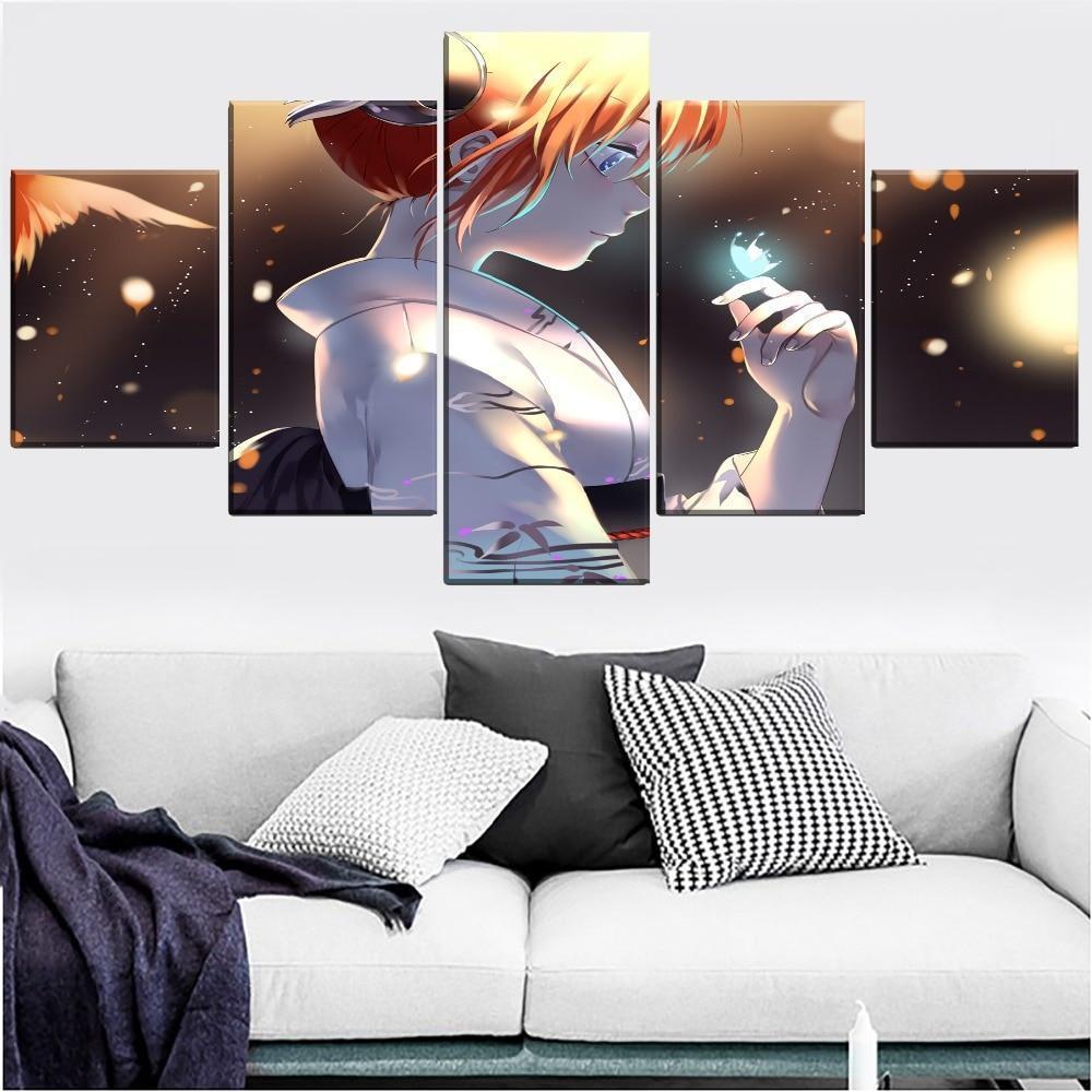 Gintama Kagura 1 Anime Canvas Wall Art
