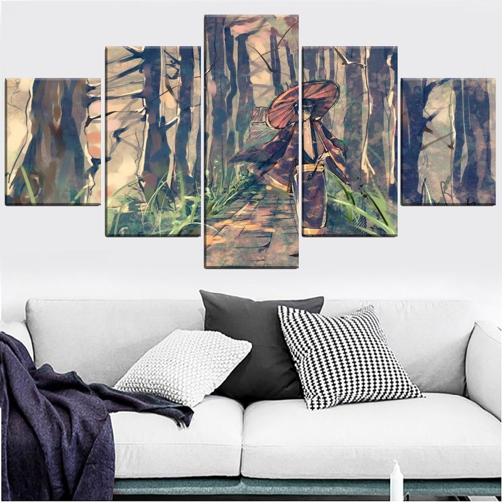 Gintama Okita Sougo 1 Anime Canvas Wall Art