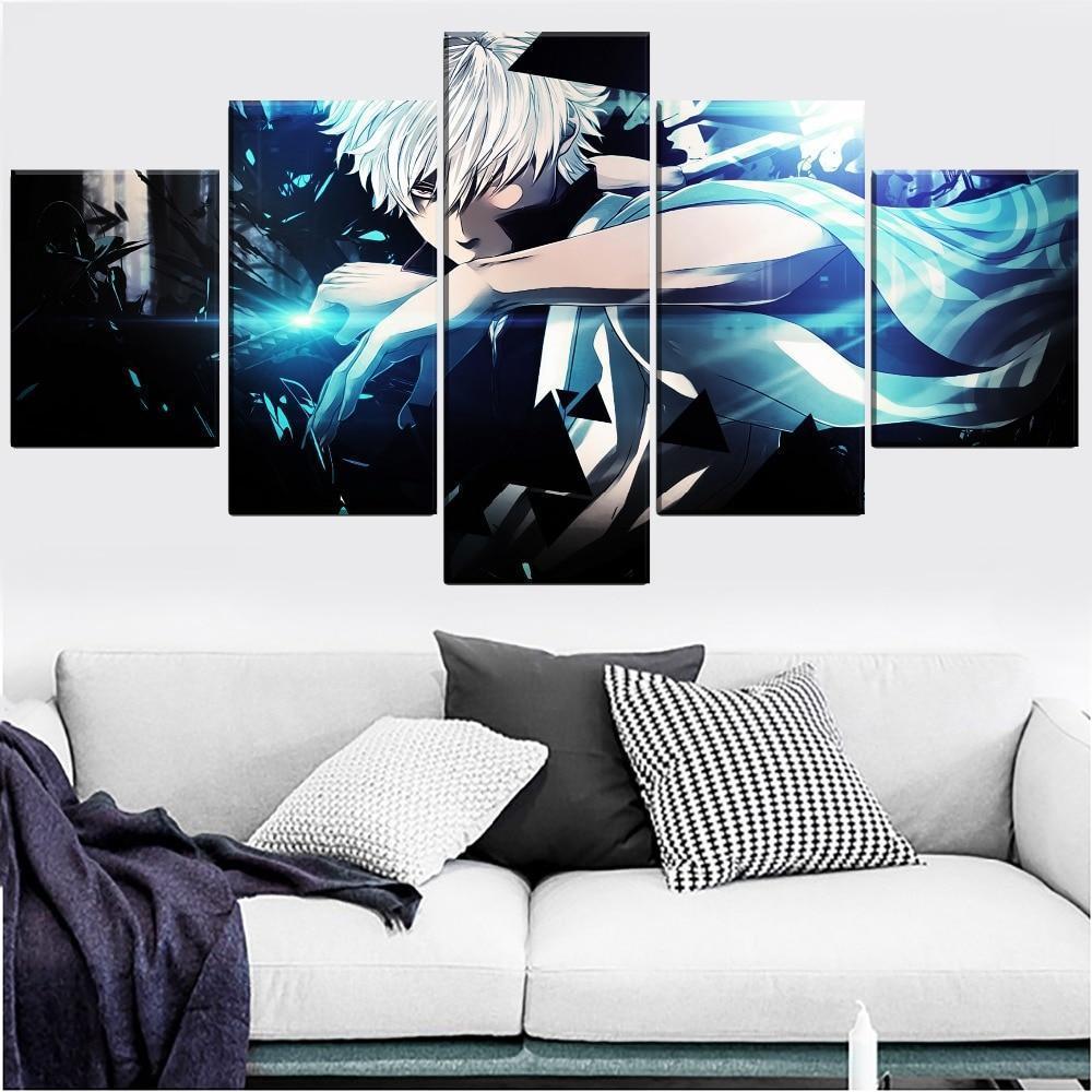Gintama Sakata Gintoki 2 Anime Canvas Wall Art