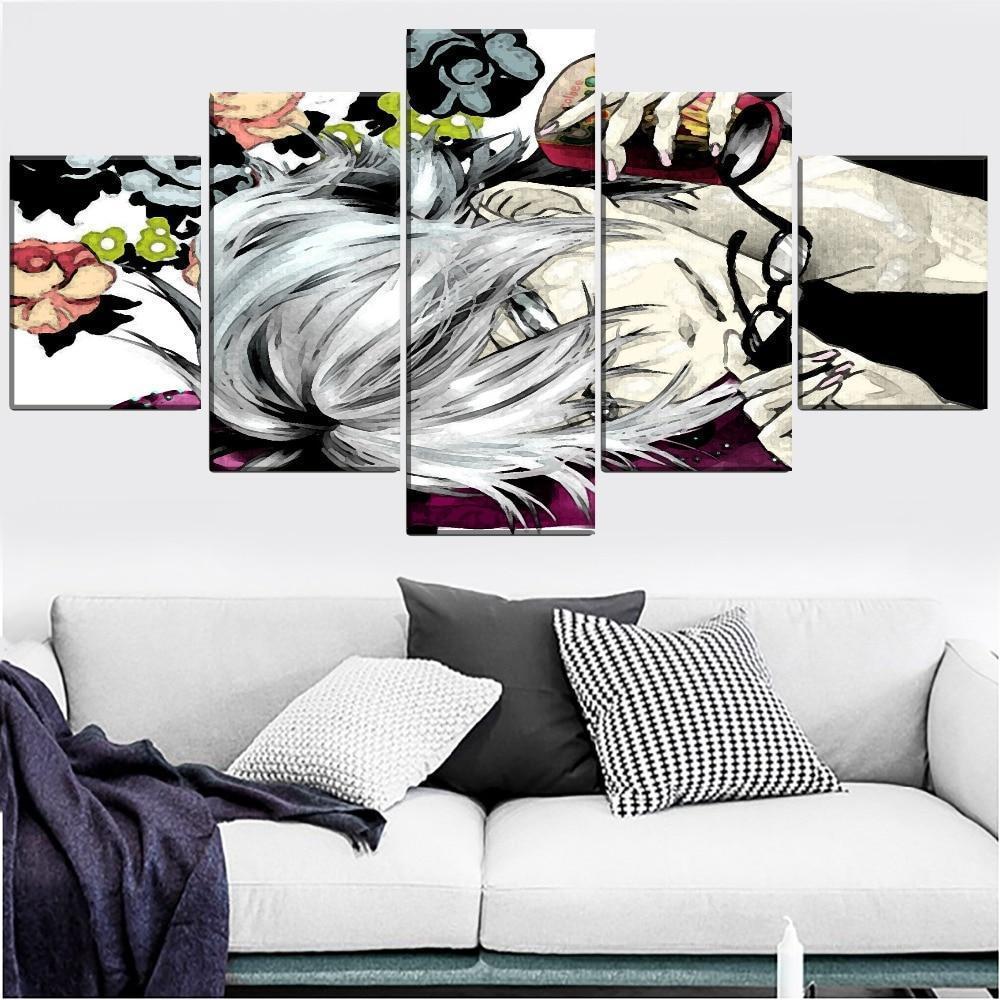 Gintama Sakata Gintoki 4 Anime Canvas Wall Art
