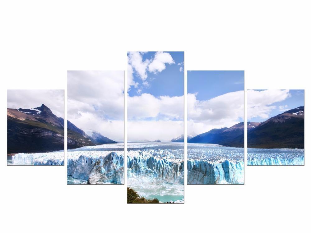 Glaciers Canvas Wall Art