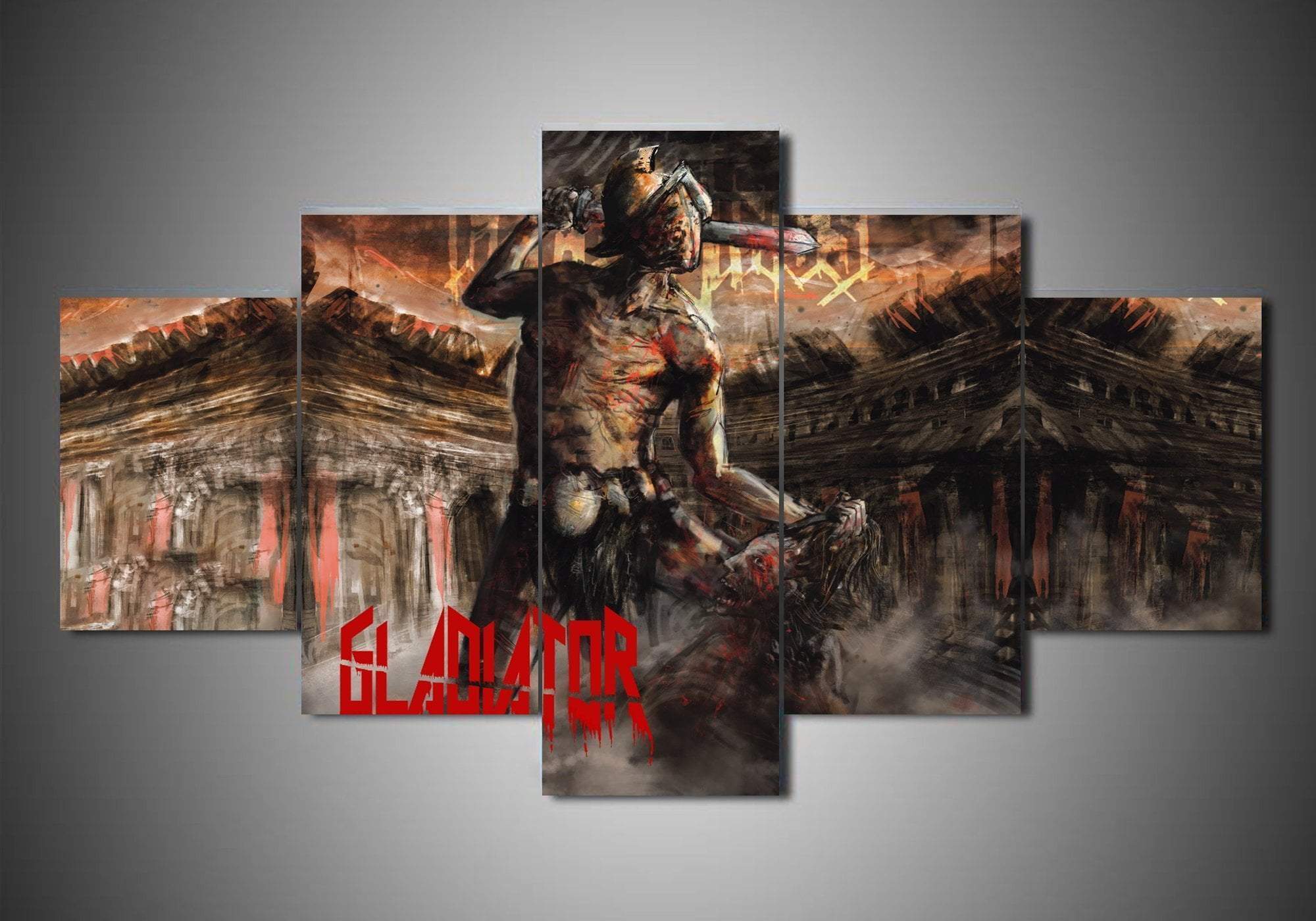 Gladiator 1 Movie Canvas Wall Art