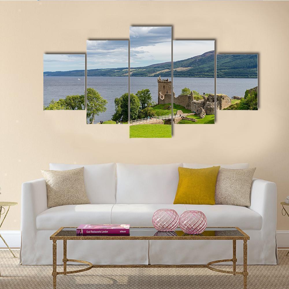 Glen Urquhart Castle Nature Canvas Wall Art