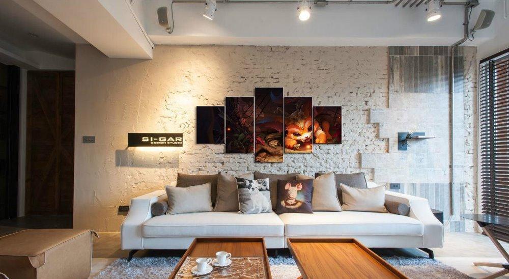 LOL League Of Legends Gnar Gaming Canvas Wall Art