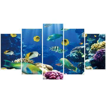 Going Underwater Ocean Canvas Wall Art