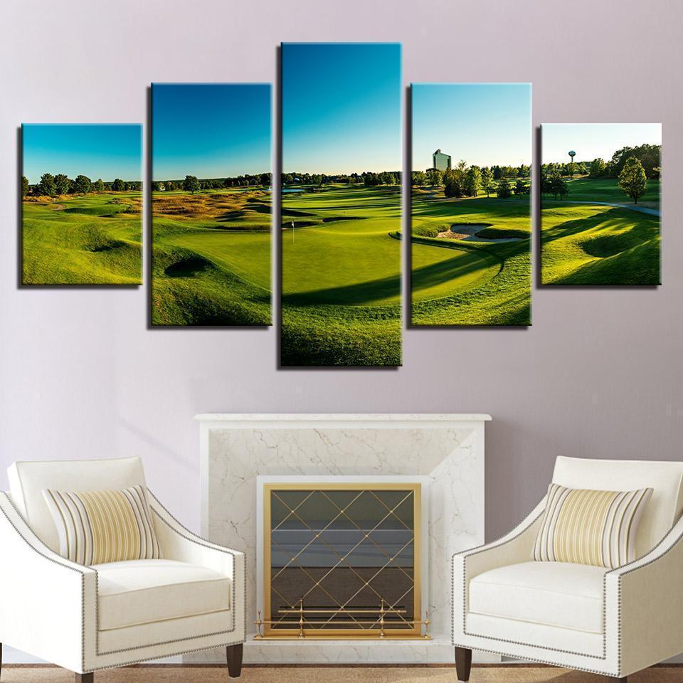 Golf Course Sport Canvas Wall Art